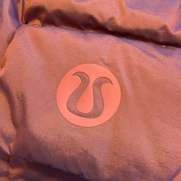 Japan Exclusive Lululemon Wunder Puff Cropped Vest Sz 6 Heathered Roasted Brown - Picture 6 of 12